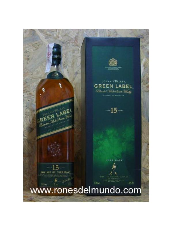 WHISKY JHONNIE WALKER GREEN LABEL 